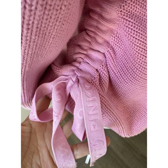 Pinko‎ Cadiz Sweater 095 Rosa Begonia Pink Size L 1G16YG Y7ZM Cadiz NWT - Picture 5 of 12